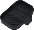 Silicone Bathroom Soap Dishes with Drain Spout-Bathroom and Kitchen Sink Organizer,Sponge