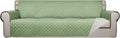 PureFit Reversible Quilted Sofa Cover, Water Resistant Slipcover Furniture Protector, Washable