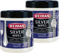Weiman Jewelry Polish Cleaner, Tarnish Remover Wipes - 40 Count - Use on Silver Jewelry Antique
