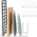 Cutting Board Organizer, 2Pcs Cutting Board Holder Rack Baking Cookie Pan Sheets Cooling Small