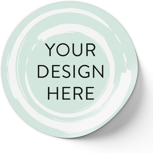 100 Custom Vinyl Stickers - Upload Your own Image, Text, Design, Logo - Personalized Logo Labels