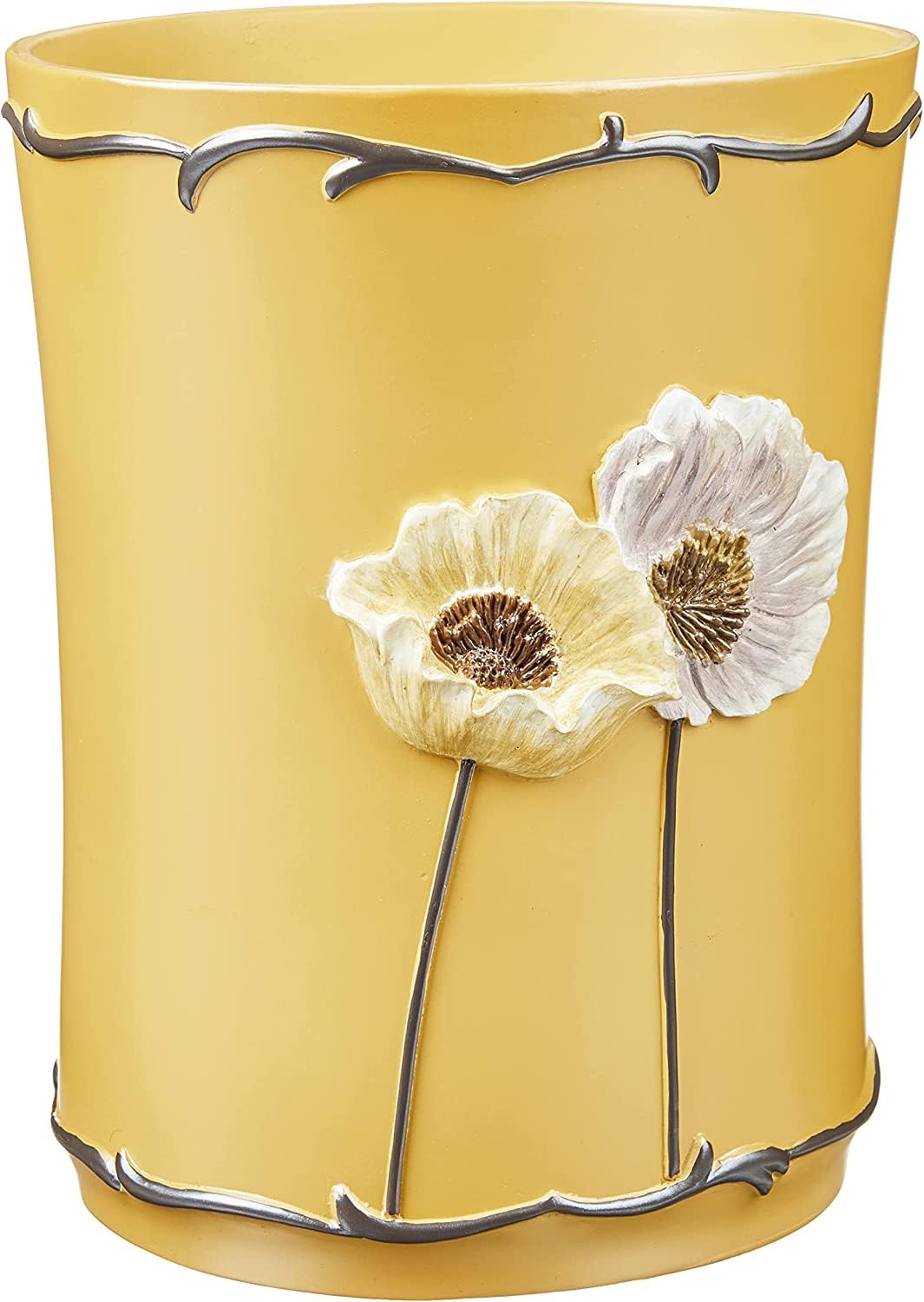 Zahari Home Decorative Trash Can for Bathroom, Office & Bedroom - 2.1 Gallons Stylish & Small Trash