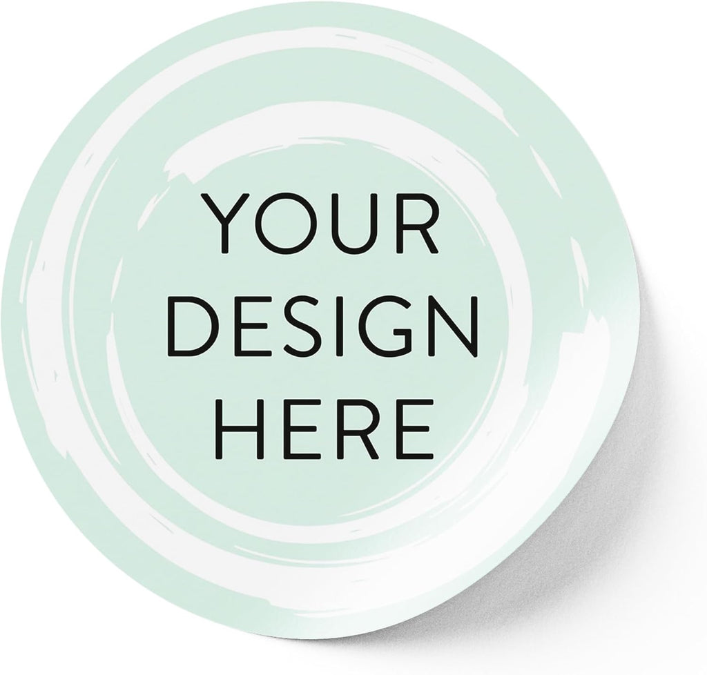100 Custom Vinyl Stickers - Upload Your own Image, Text, Design, Logo - Personalized Logo Labels