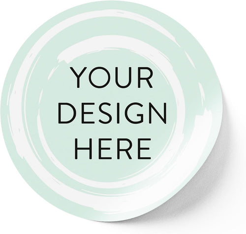 100 Custom Vinyl Stickers - Upload Your own Image, Text, Design, Logo - Personalized Logo Labels