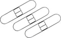 Matthew Cleaning Universal Commercial Clip-on Wire Industries Dust Mop Frame, 18 inch ( Pack of 3)