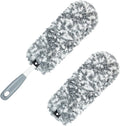 Microfiber Duster with an Extra Washable and Reusable Duster Head, Microfiber Dusters for Household