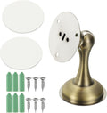 uxcell Magnetic Door Stopper, Stainless Steel Heavy Duty Door Holder, No Drilling Doors Knob Wall