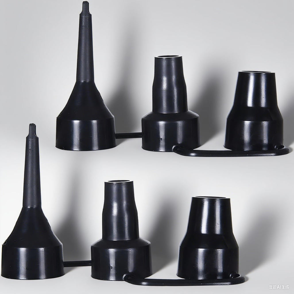 2Set of 3 Sizes Air Pump Replacement Nozzles,Air Pump Nozzles for Inflatables,Plastic Nozzle Head