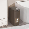 Cesun Motion Sensor Trash Can, 5 Gallon Automatic Bathroom Garbage Can with Lid, Touchless Smart