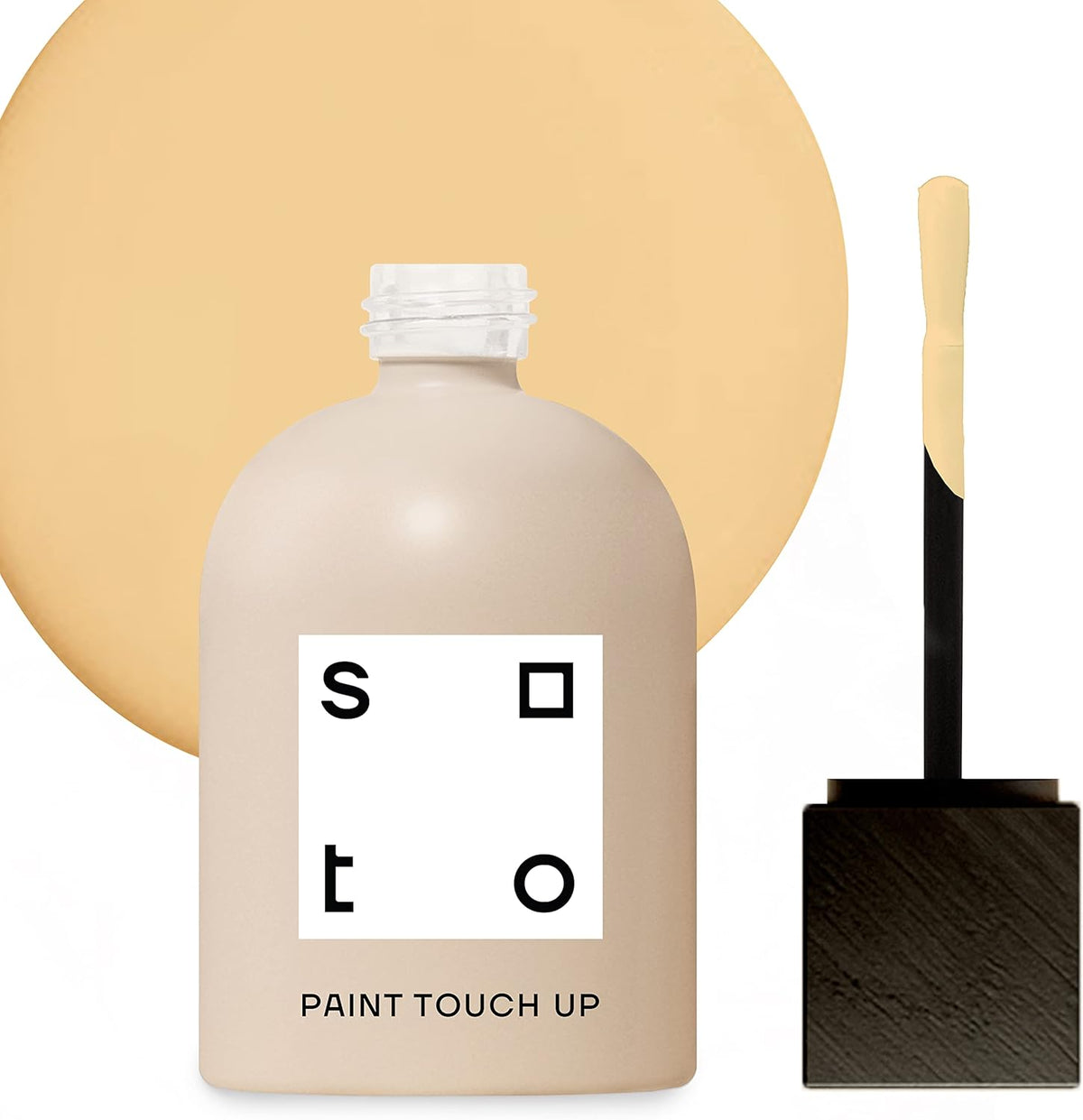 soto Yellow Paint Touch Up, Multi-Surface, Matte Finish (No. 40 Sun Melt) - 1.5 Ounces/45