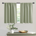 RYB HOME Blackout Curtains for RV Camper Windows, Privacy Thermal Insulating Mini Curtains & Drapes