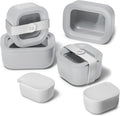 Caraway Mini Food Storage 11pc Set - Glass Storage Containers for Food - Non-Toxic Ceramic-Coated