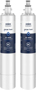GLACIER FRESH Replacement for RPWFE, RPWF (Built-in CHIP) Refrigerator Water Filter, Compatible