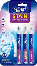 Stain Removal Pen (3 Pack) - 27ml (0.91 fl.oz) Each, Instant Fabric Stain Remover for Clothes