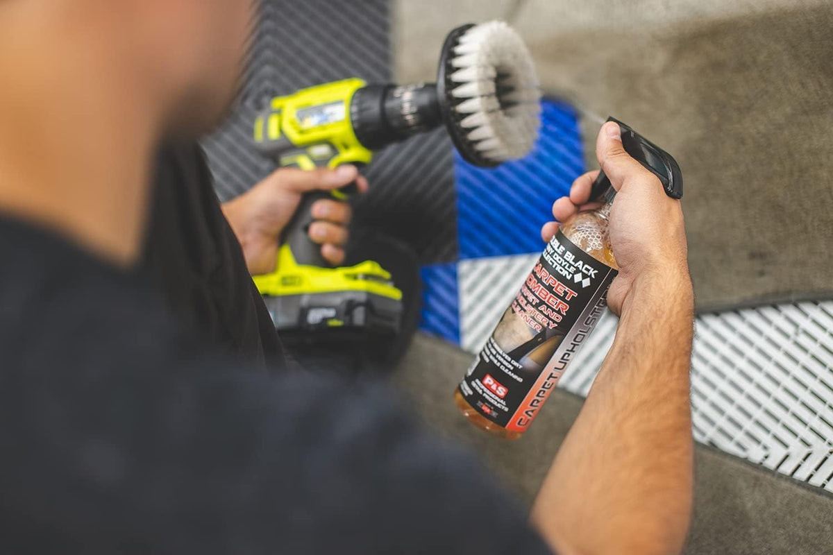 P & S PROFESSIONAL DETAIL PRODUCTS Carpet Bomber – Professional Upholstery Cleaner, Citrus-Based
