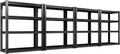 Raybee 40" W Garage Shelving Heavy Duty Storage Shelves 56.9" H Metal Shelving Heavy Duty Load