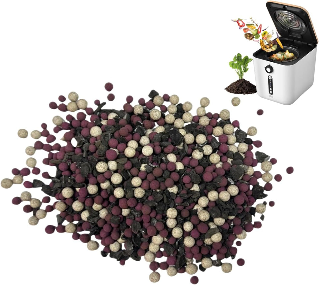 iDOO Odor Absorbing Filter Refills for Smart Waste Kitchen Composter, Multi-color Mixed Activated