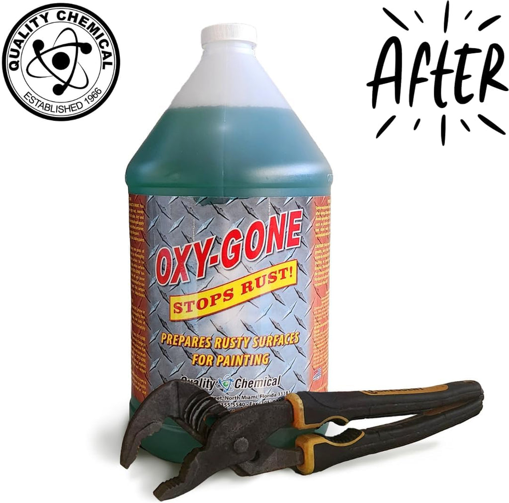 Quality Chemical Oxy-Gone Rust Remover and Metal Treatment - Rust Reformer, Rust Remover, Metal