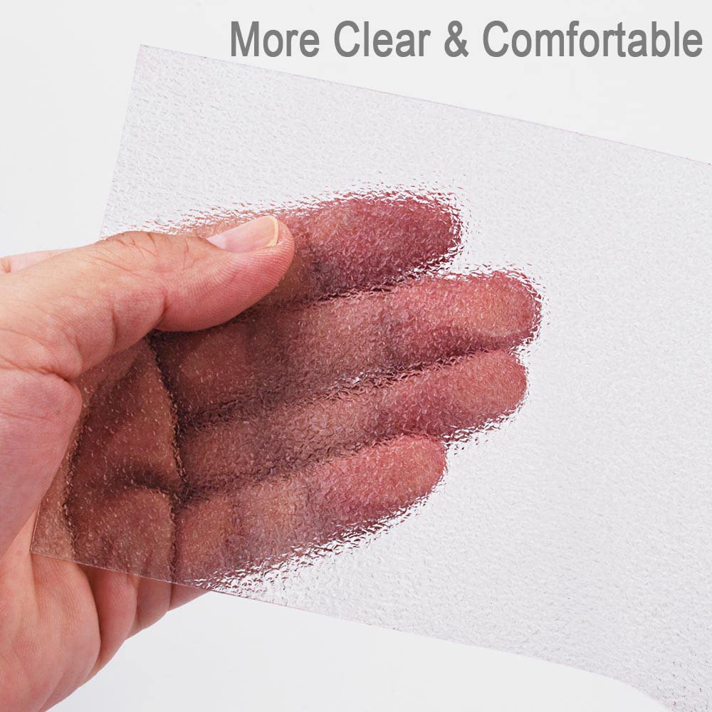 Anti Slip Tape Transparent, More Clear and Comfortable Safety Track Tape (1" Width x 190" Long