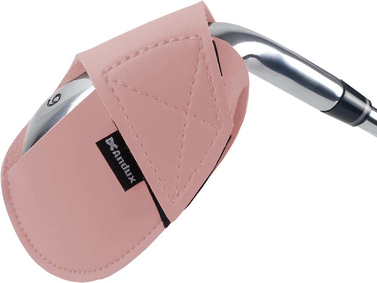 Andux 10Pack PU Golf Irons Club Head Covers Pouch Holder MT/PU03