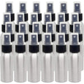 2 fl oz Aluminum Bottle with Black Spray Cap (24 Pack)