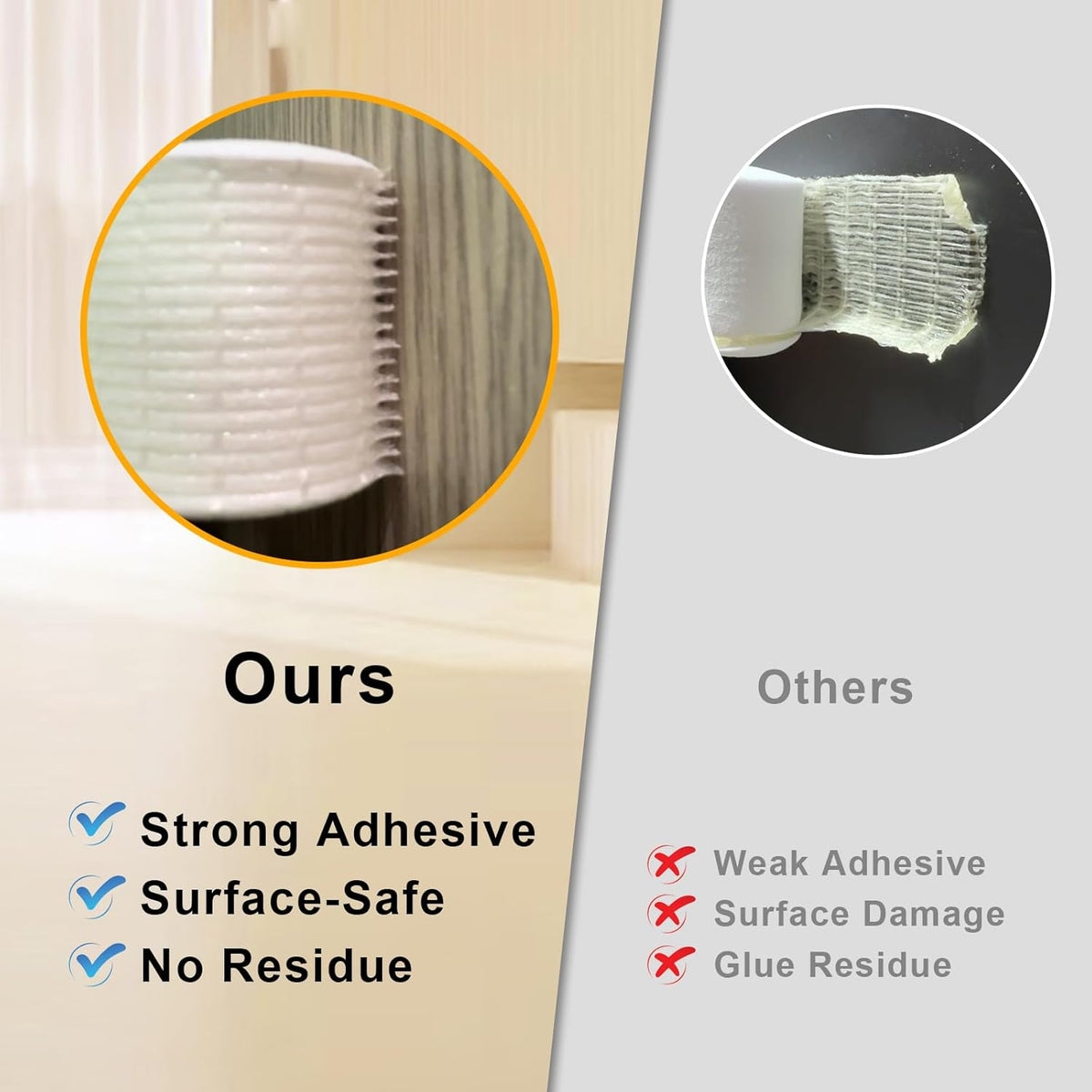 High Density Foam Weather Stripping Door Seal Strip, Insulation Tape Roll for Insulating Door
