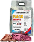 Premium Color Knit Cleaning Rags (5 lbs. Bag) – Shop Rags Bulk for Workshops, Mechanics, Painters