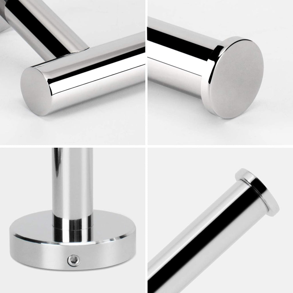 NearMoon Bathroom Toilet Paper Holder, Premium SUS304 Stainless Steel Rustproof Wall Mounted Toilet