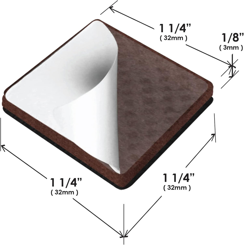 Slipstick GorillaPads CB148 Non Slip Furniture Pads/Rubber Gripper Feet (Set of 8) Self Adhesive