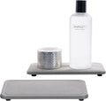 2 Pcs Water Absorbing Stone Trays, Kitchen/Bathroom Sink Soap Dish, Diatomite Tray Used for Hand