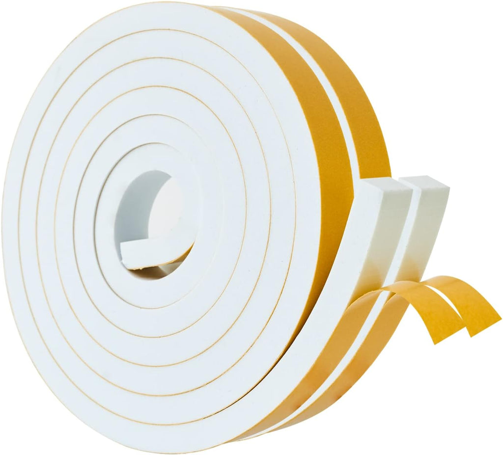 High Density Foam Weather Stripping Door Seal Strip Insulation Tape Roll for Insulating Door Frame