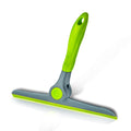 DSV Standard 10" Heavy Duty Green, Grey Window Cleaning Squeegee, Handheld Squeegee for Glass