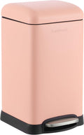 happimess HPM1012G Betty Retro Mini 3.2-Gallon Step-Open Trash Can, Fingerprint Resistant, Modern