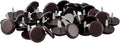 Furniture Glides Sliders-Furnigear PTFE (Teflon) Chair Leg Movers Sliders for Carpet and Hardwood