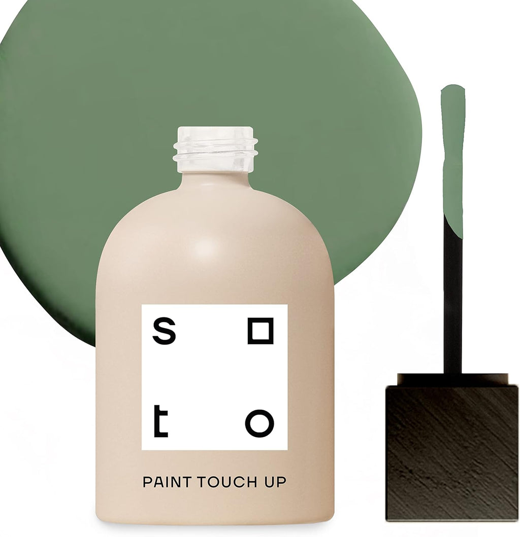 soto Green Paint Touch Up, Multi-Surface, Matte Finish (No. 51 Palma Green) - 1.5 Ounces/45