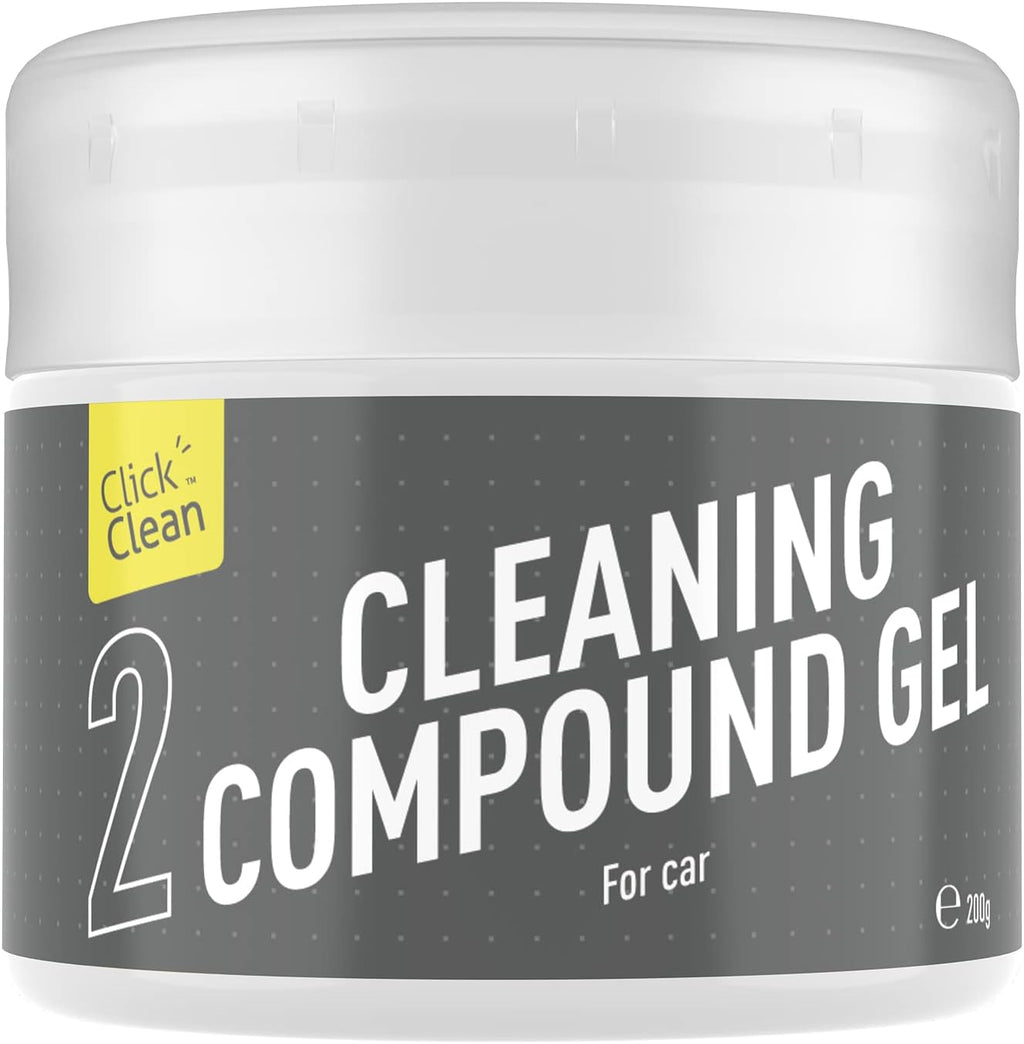 CLICK CLEAN Cleaning Gel for Car, 7oz Car Detailing Tools, Cleaning Putty Gel, Car Interior Cleaner