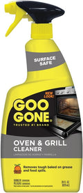 Goo Gone Oven and Grill Cleaner - 28 Ounce - Removes Tough Baked On Grease and Food Spills Surface