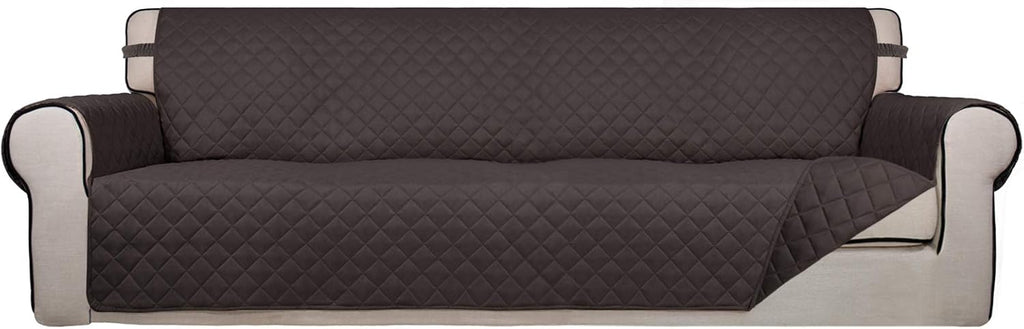PureFit Reversible Quilted Sofa Cover, Water Resistant Slipcover Furniture Protector, Washable