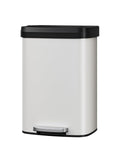Garvee 13 Gallon / 50 Liter Metal Trash Can with Lid, Large Garbage Can for Kitchen, Rustproof
