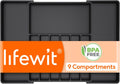 Lifewit Silverware Drawer Organizer, Expandable from 18.7 to 33 inches, Adjustable Utensil Tray for