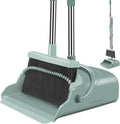 kelamayi Upgrade Broom and Dustpan Set, Large Size and with Long Handle, Upright,Ideal for Indoor