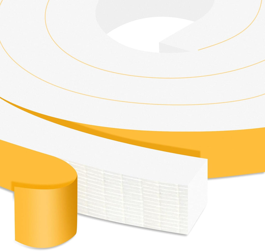 Weather Stripping Door Seal Strip, Strong Adhesive Doors and Windows Insulation Soundproof