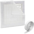 UCINNOVATE 20x117 inch MERV 13 Air Vent Filter Kit, Electrostatic AC Filter Material with 125"