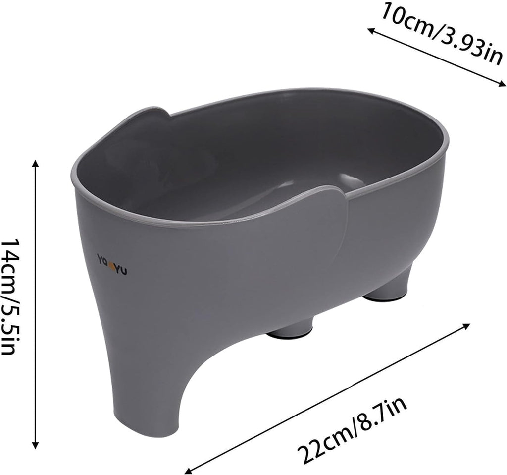 2PCS Vegetables Washing Basket Elephant Drainage Basket Fruit Basket for Draining Pasta Noodles