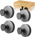 4 Pcs Suction Cup Hooks for Shower，Removable Hooks，Towel Hook，Suction Hook for Bathroom, Bedroom