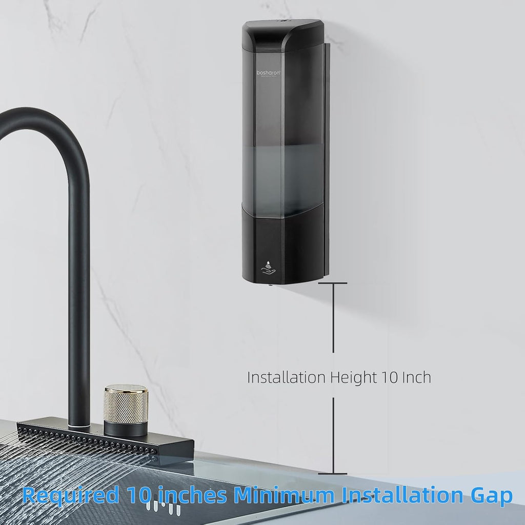 Automatic Soap Dispenser, Wall Mounted Liquid Soap Dispenser 24.6oz/700ml with Infrared Sensor