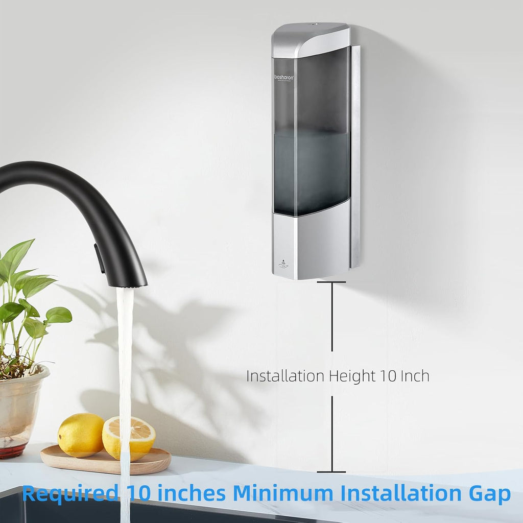 Automatic Soap Dispenser, Wall Mounted Liquid Soap Dispenser 24.6oz/700ml with Infrared Sensor