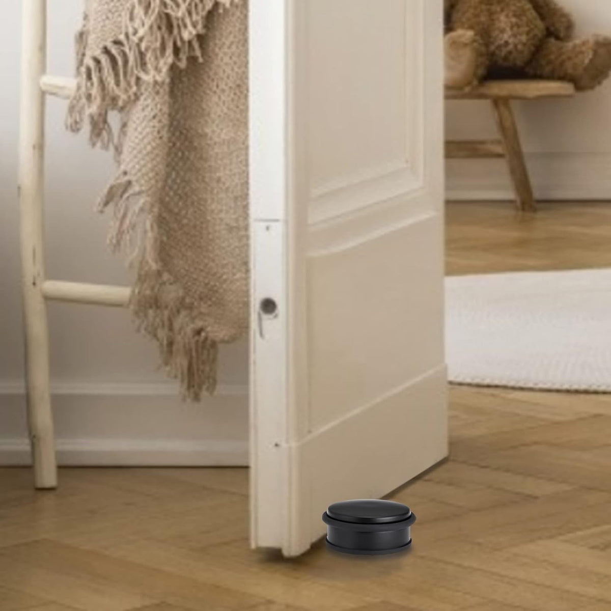 Sumnacon Heavy Duty Floor Door Stopper No Drill, Durability Stainless Steel Door Stops with