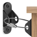 Furniture Anchors (10 Packs) Anti Tip Furniture Anchors for Baby Proofing, Furniture Wall Anchor