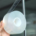 Transparent Window Weather Sealing Tape 2 Inch x 66 FT Weather Stripping Residue-Free Clear Window